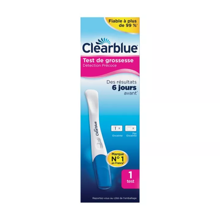 ClearBlue 1 Embarazo Temprano Prueba de detección precoz