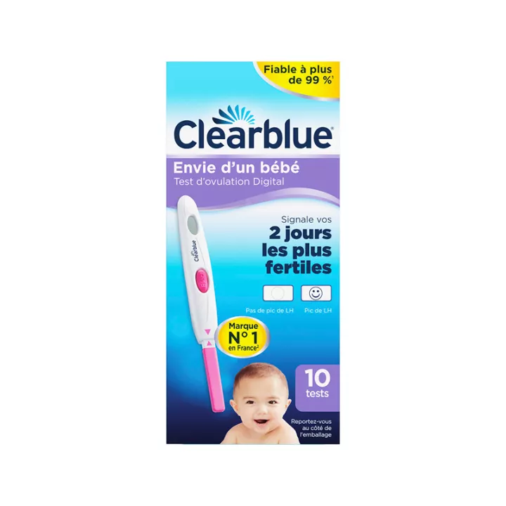 Clearblue овуляции Тесты коробка из 10