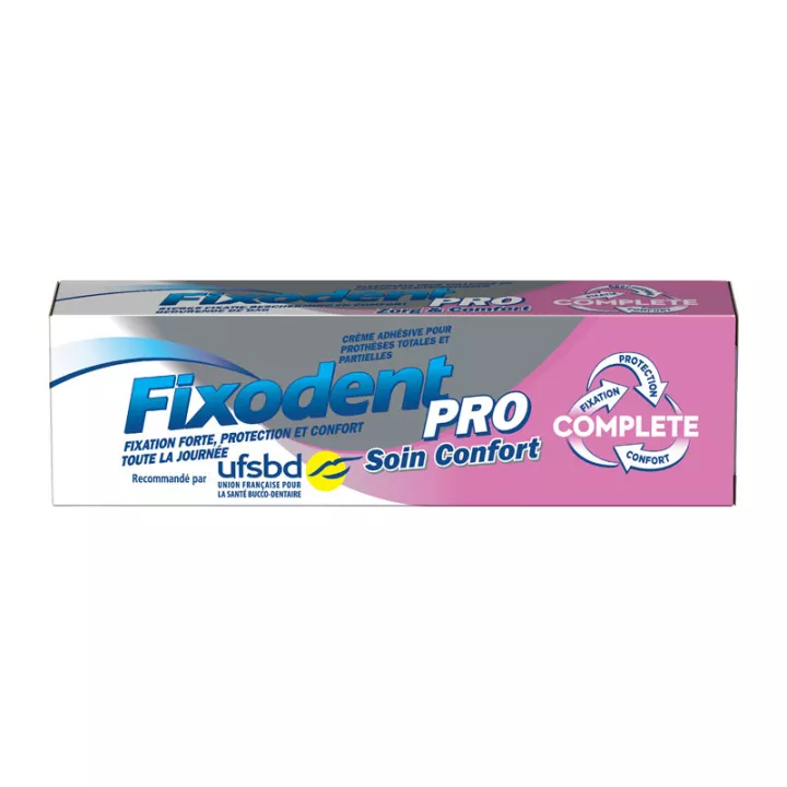 Crema adesiva Fixodent Pro Comfort Care