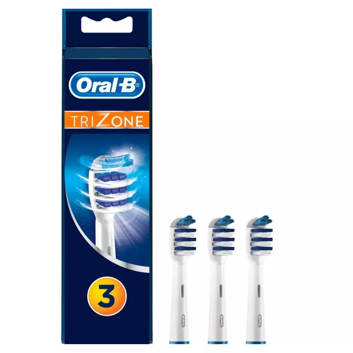 ORAL B TRIZONE EB30 RECARGA CEPILLO DENTAL CONJUNTO DE 3