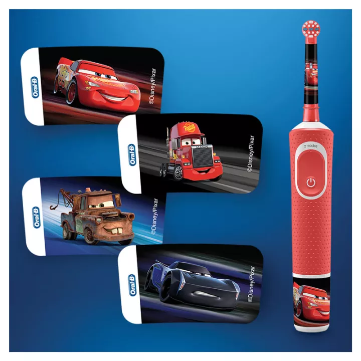 CARS ELECTRIC TOOTHBRUSH ORAL B STAGES POWER