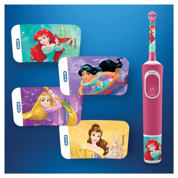 TOOTHBRUSH PRINCESS ELECTRIC eindtrappen Oral B