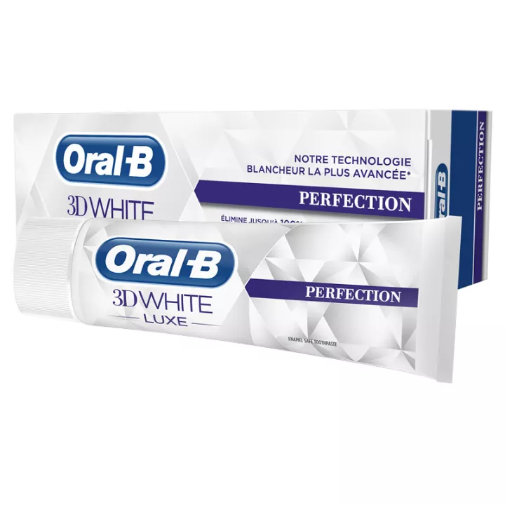 Oral B Toothpaste 3D White Luxury Perfection 75ml