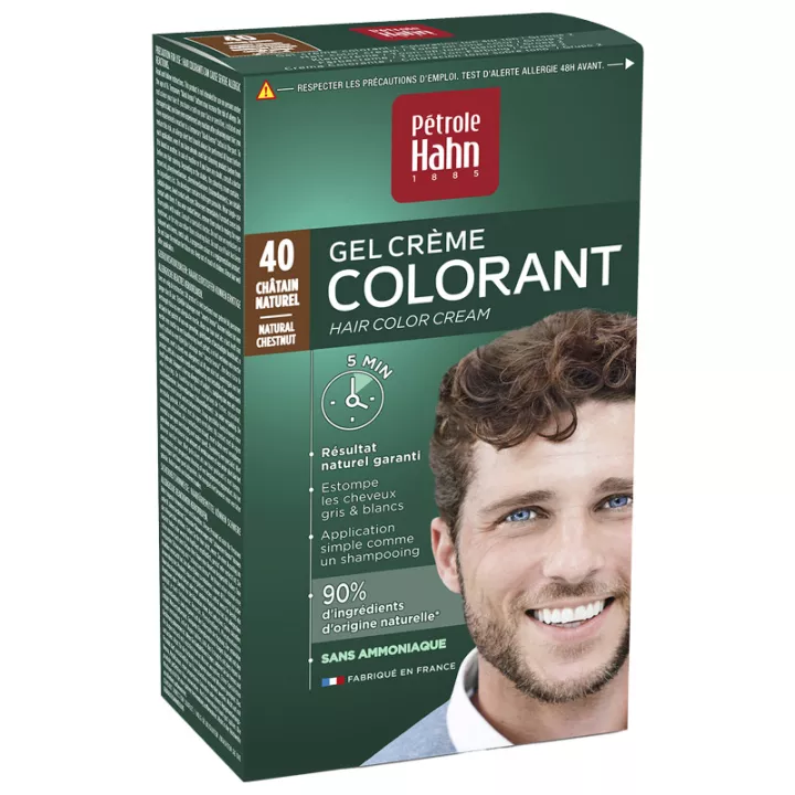 Gel Crema Colorante Pétrole Hahn Sin Amoníaco