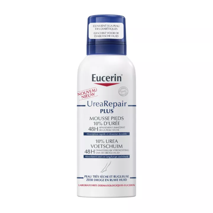 Eucerin Urea Plus Mousse Pieds 10% Urée 150 ml