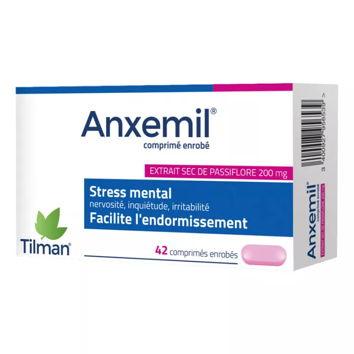 Anxemil Passionflower extract in tablets Tilman