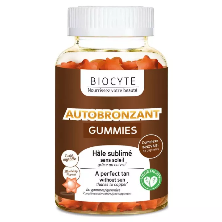 Biocyte Autobronzant Gummies Boite de 60