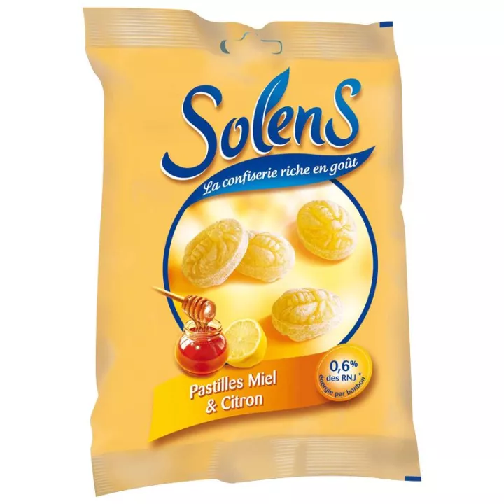Solens Bonbons Duos Miel Citron 100 g 