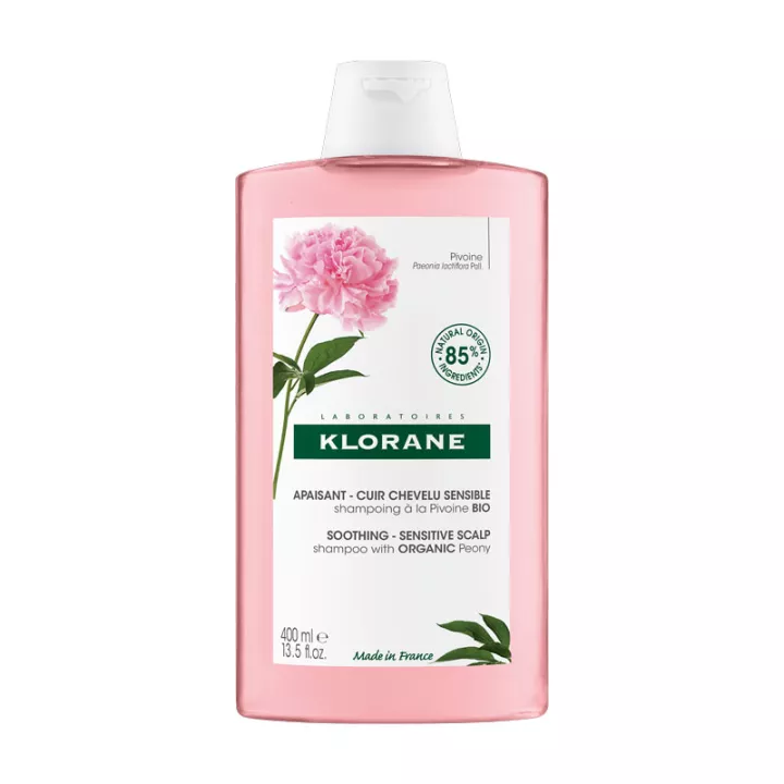 Shampoo Suavizante Klorane com Peônia Orgânica
