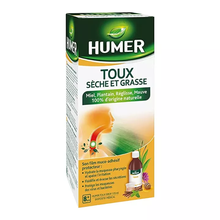 Urgo Humer Dry and Oily Cough Syrup 170ml