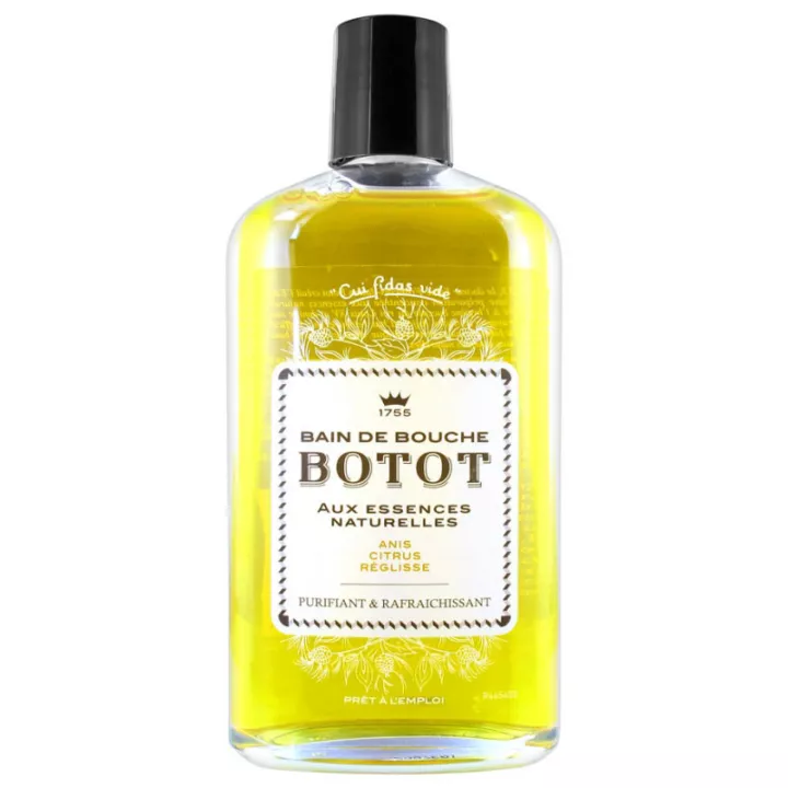 Botot bain de bouche quotidien anis, citrus, réglisse