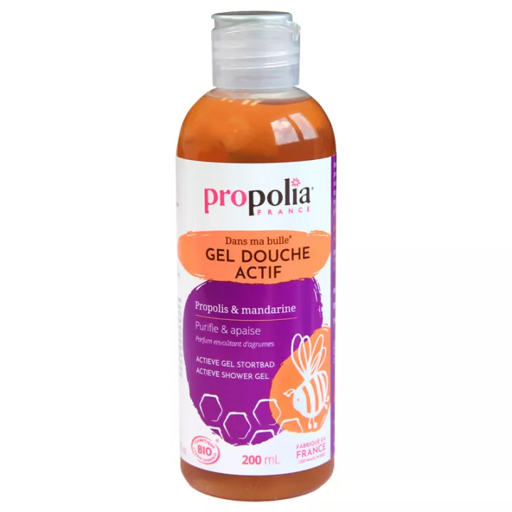 Propolia GEL DOUCHE ACTIF Bio Propolis & Mandarine 200 mL