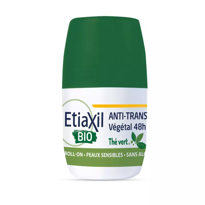 Etiaxil organic thé vert Déodorant 48H Roll-on /50ml
