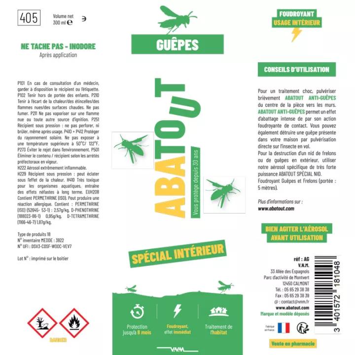 Ongediertebestrijdingsspray 300 ml