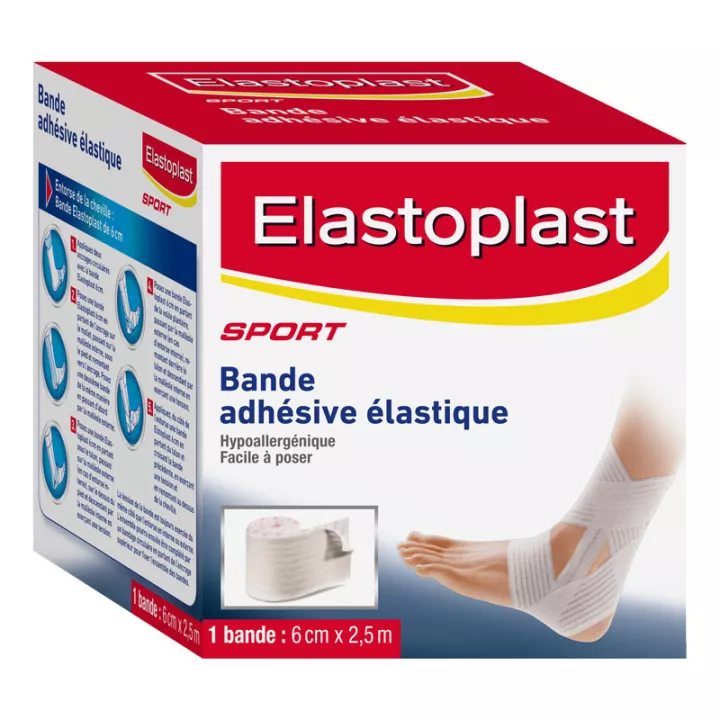 Эластичная клейкая лента Elastoplast Sport 3 или 6 см