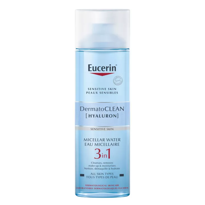 Eucerin DermatoCLEAN мицеллярный лосьон 3 в 1