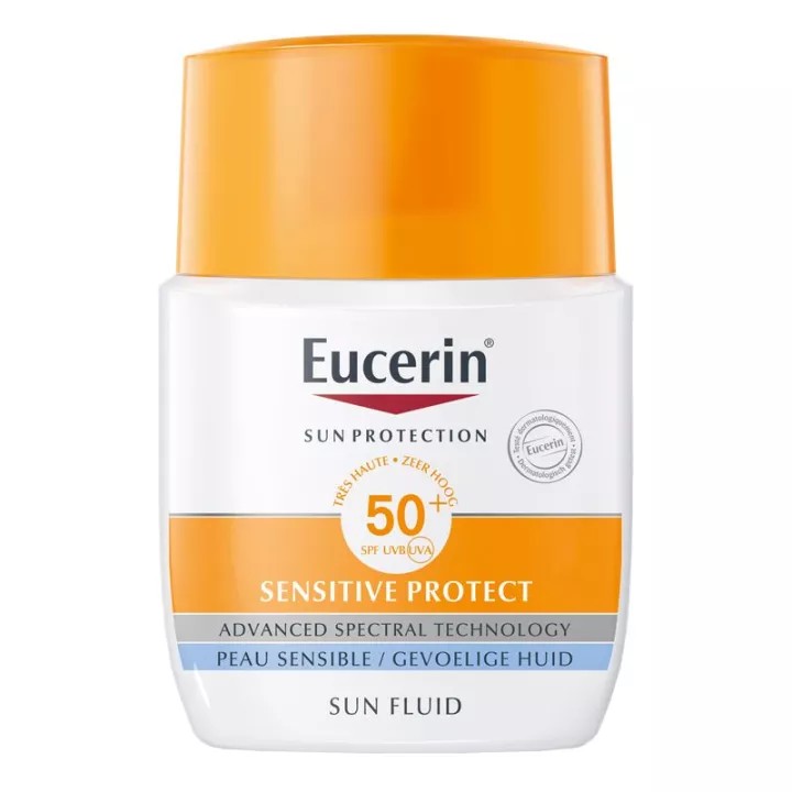 Eucerin Sun Fluid 50+ - нормальной и комбинированной кожи 50мл