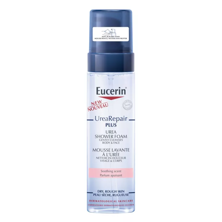 Eucerin UreaRepair Plus Очищающая пенка для лица и тела