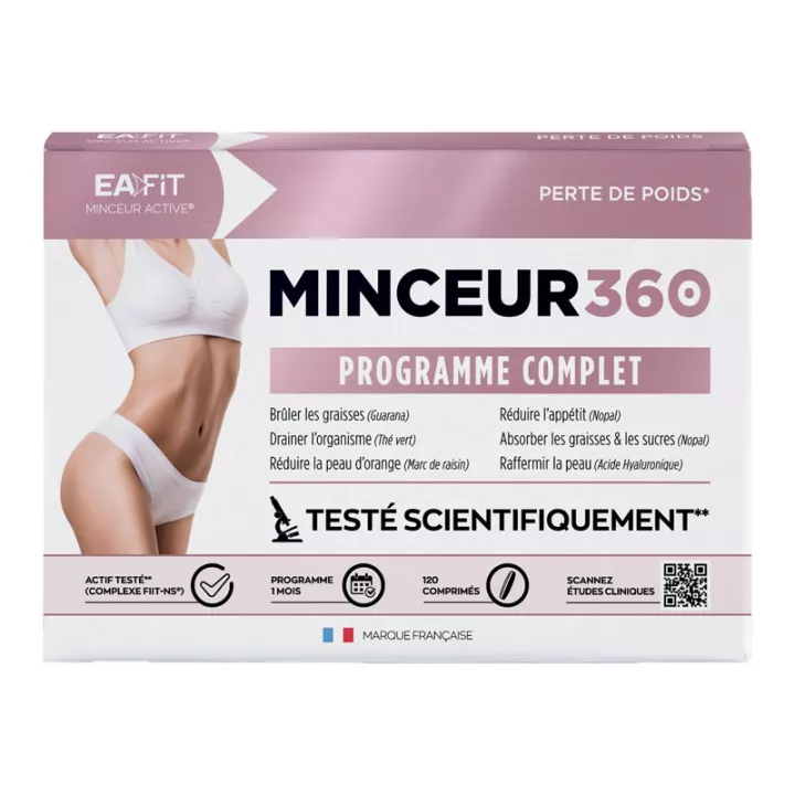 Eafit 360 Perte de Poids 120 Capsules minceur