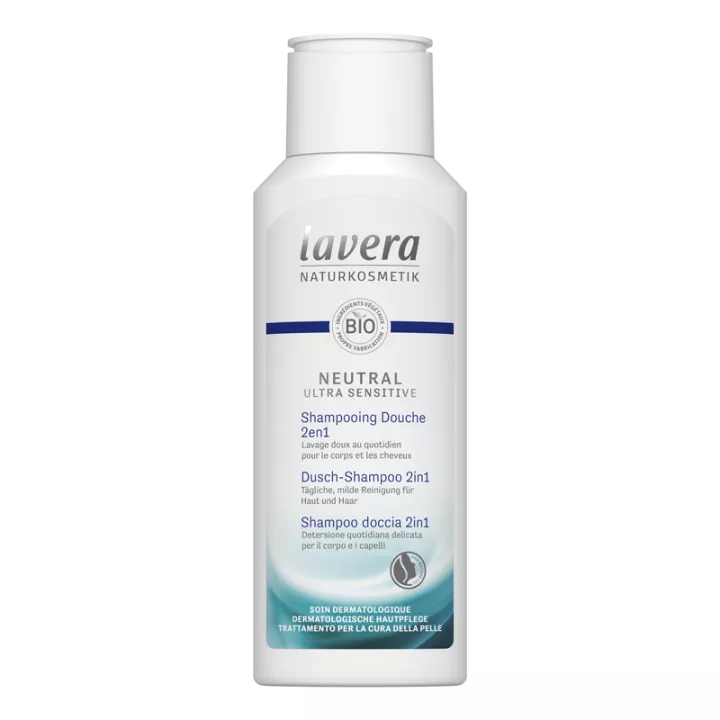 Lavera Neutral Ultra Sensitiv 2 in 1 Shampoo Doccia 200ml