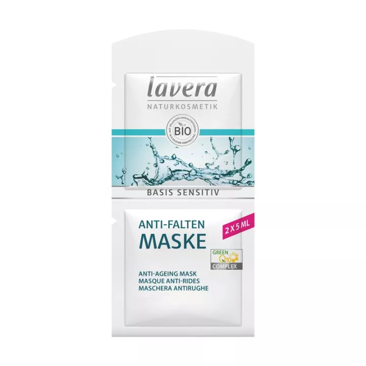 Lavera Basis Sensitiv Masque Anti-Rides 2 sachets de 5ml