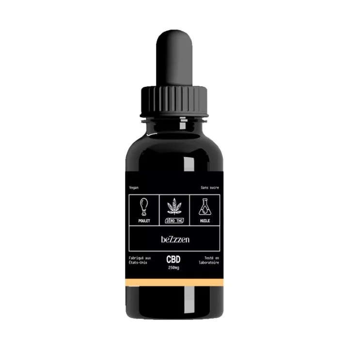 Bezzzen Oil for dogs and cats 250 mg chicken flavor 10 ml