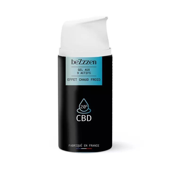 Bezzzen Gel CBD effet chaud froid au 9 actifs 100 ml