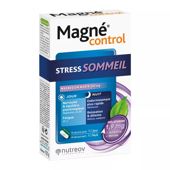 Nutreov Magne Control Stress Slaap 30 capsules