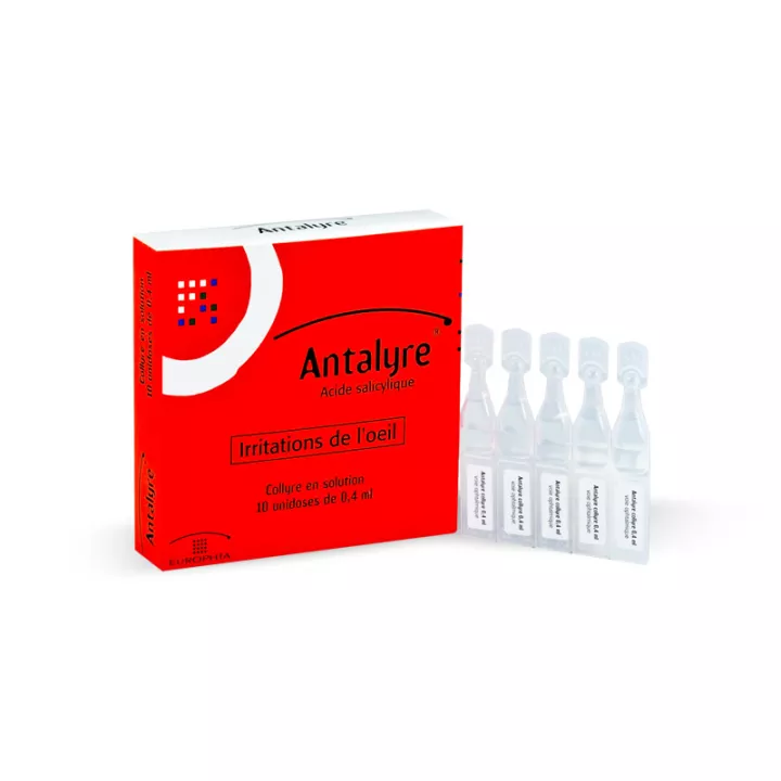 Antalyre Collyre antiseptique 10 unidoses
