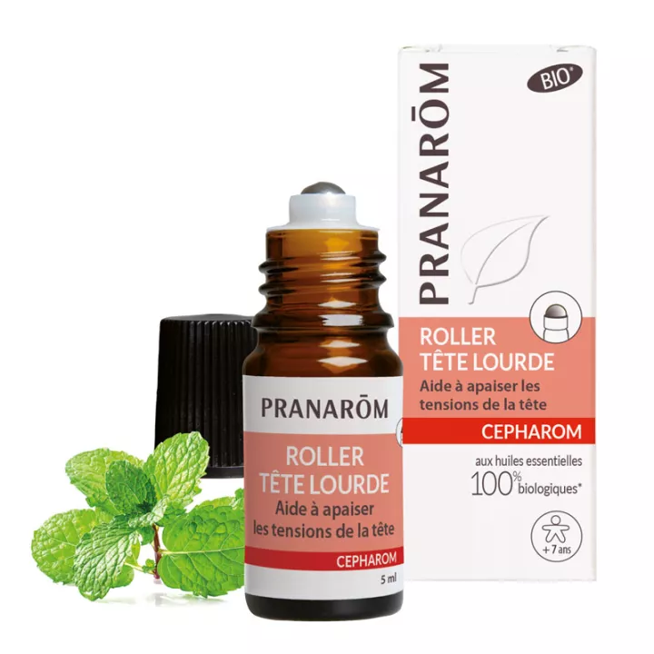 Pranarom Cepharom Roller Tête Lourde 5ml