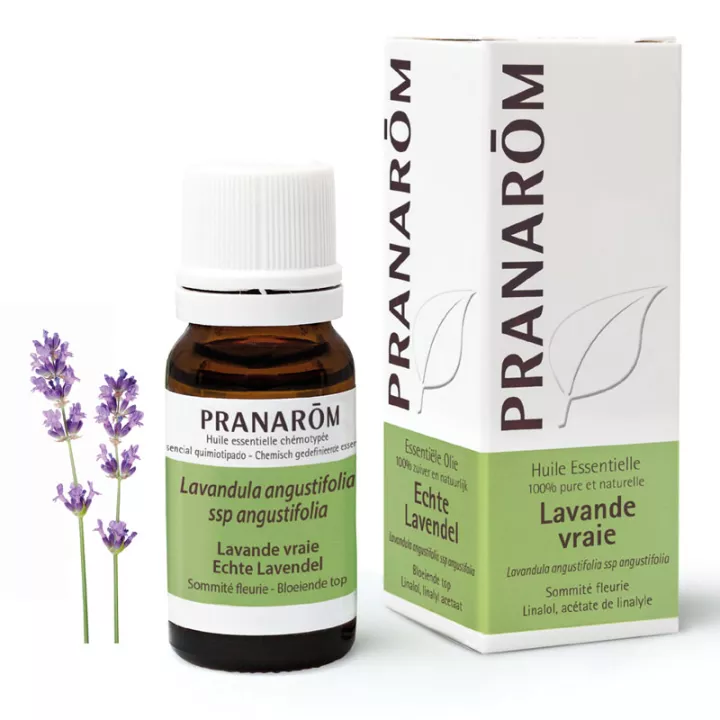 HUILE ESSENTIELLE Lavande vraie Lavandula officinalis 10 ml PRANAROM