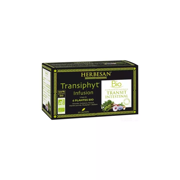 HERBESAN Transiphyt Tisane laxative Bio 20 sachets