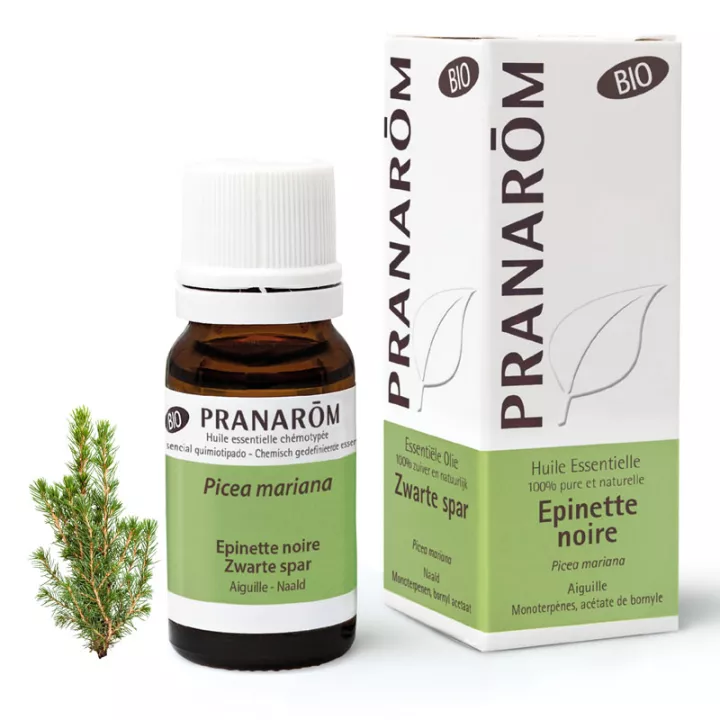 Óleo essencial Orgânica do abeto Pranarom preto 10 ml