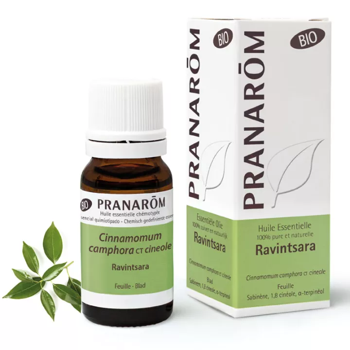 Óleo essencial orgânico Ravintsara Pranarom