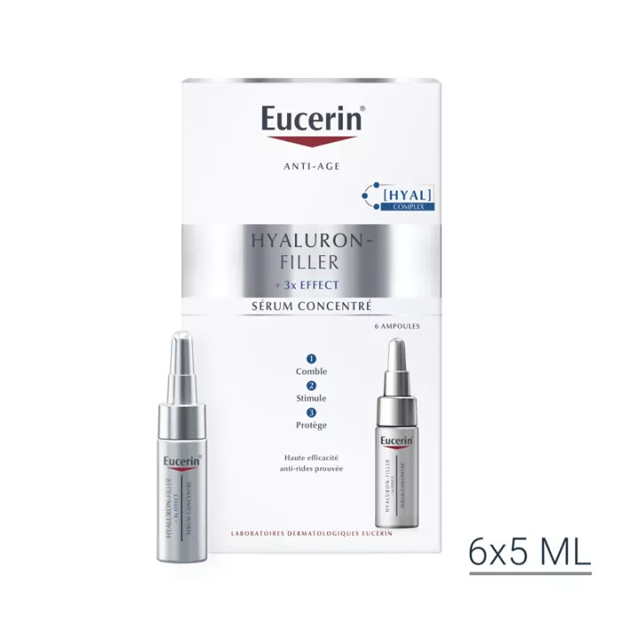 Eucerin Hyaluron-Filler + 3X Effect Sérum Concentrado