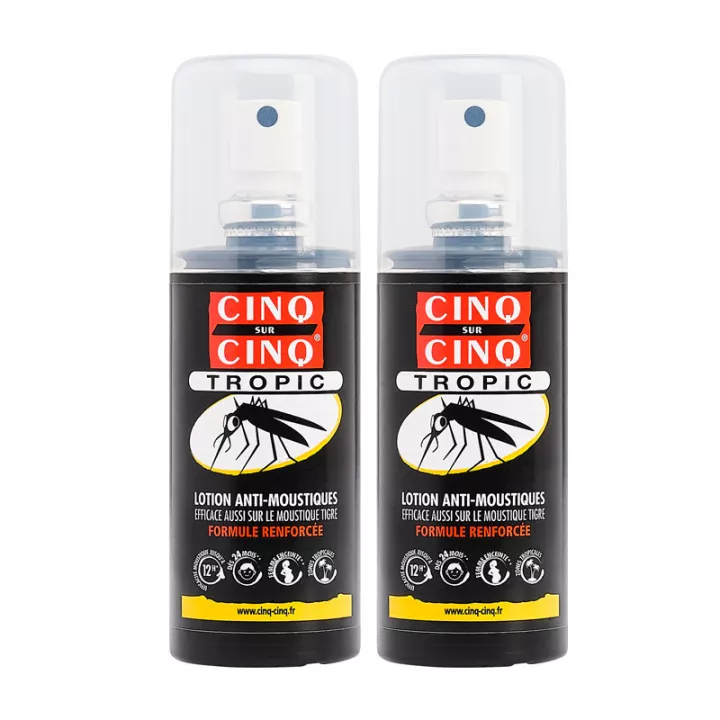 Cinq-sur-Cinq Tropic Spray 5/5 Mosquito Repellent 100ml