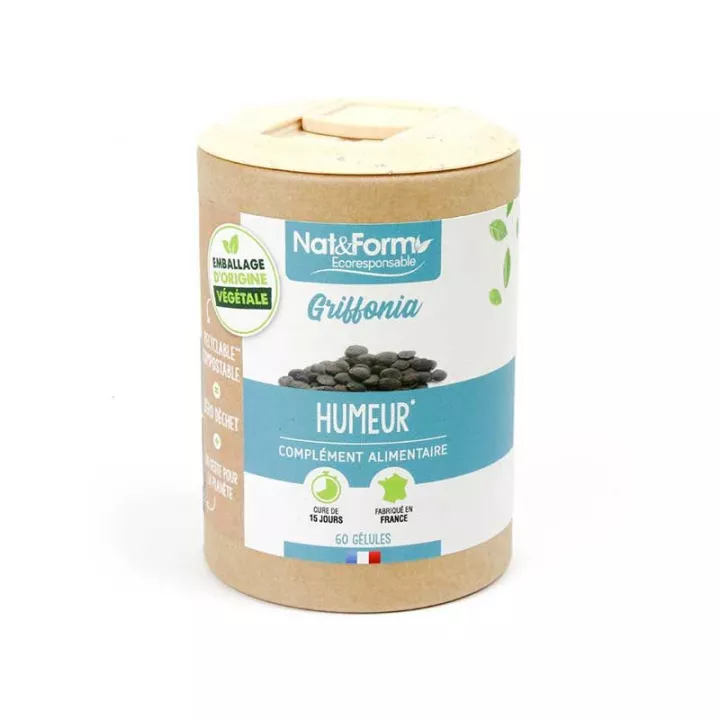 Nat & Form Griffonia 15% 60 Eco cápsulas