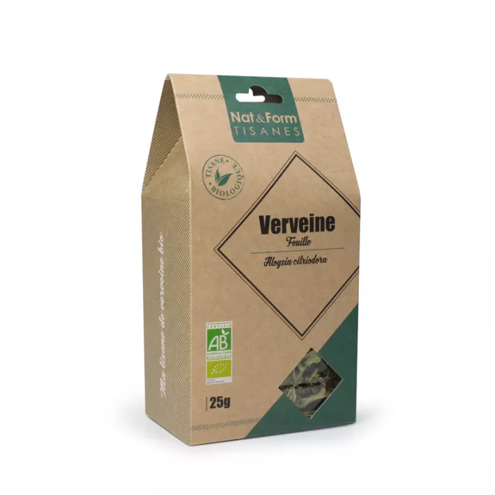 Nat & Form Infusión de Hojas de Verbena Orgánica 25 G