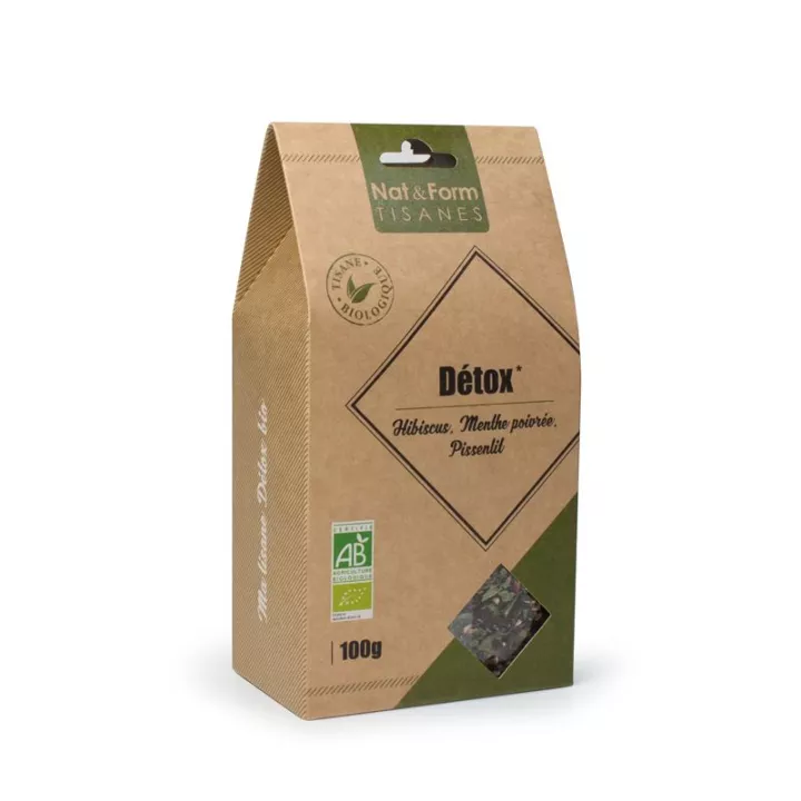 Nat & Form Organic Detox Herbal Tea 100 G