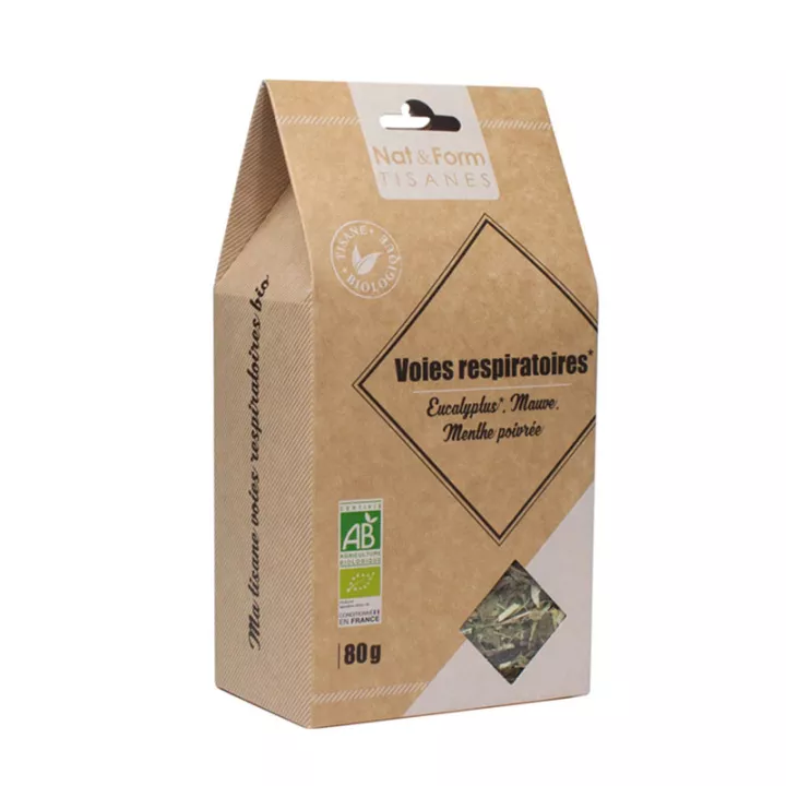 Nat & Form Kräutertee Atemwege Bio 80 G