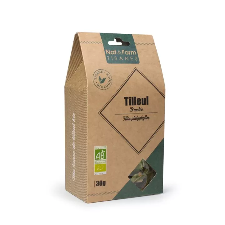 Nat & Form Tisane Tilleul Bracte Bio 30 G