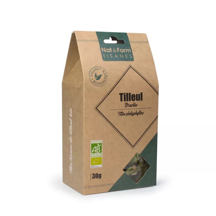 Nat & Form Organic Linden Bracte Herbal Tea 30 G