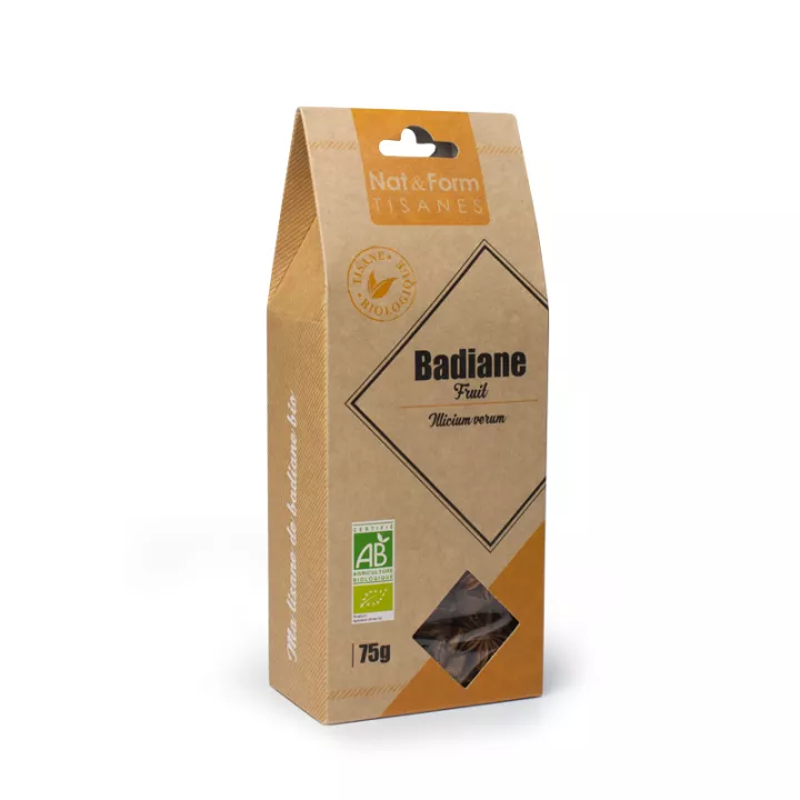 Nat & Form Tisane Badiane Bio 75 G