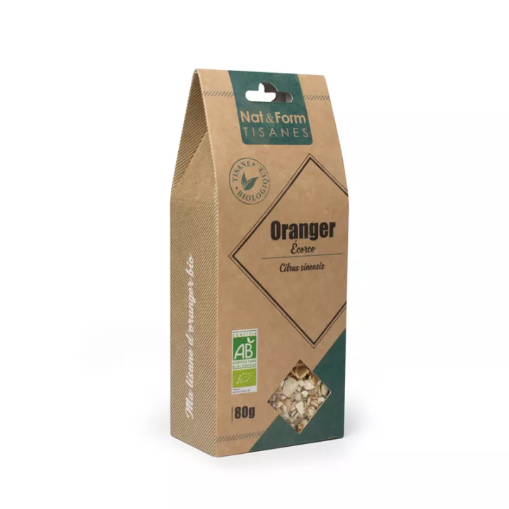 Nat & Form Kräutertee Orangenblüte Bio 80 G