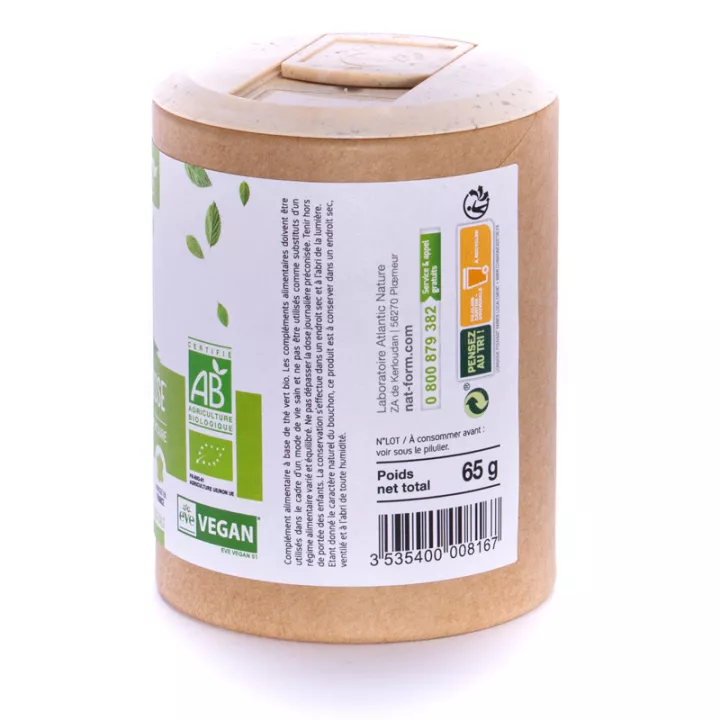 Nat & Form The Green Bio 200 Vegetarische Kapseln Eco 