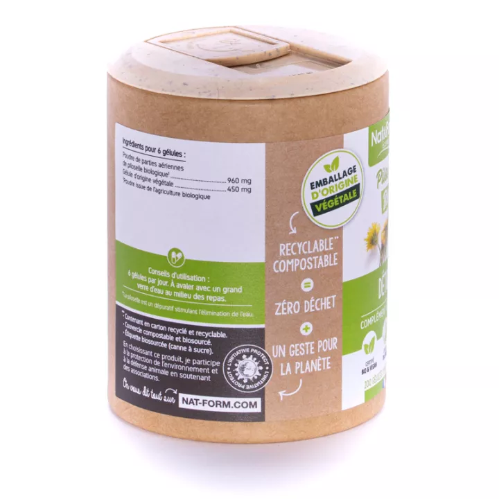 Nat & Form Piloselle Bio 200 Vegetarische Kapseln Eco 