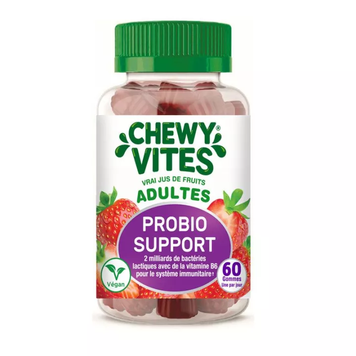 Chewy Vites Probiotiques Adulte 60 Gummies