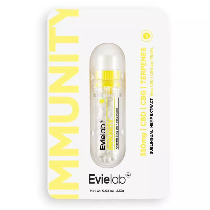 Evielab Immunität CBD-Isolat 70 Canabinoid-Perlen