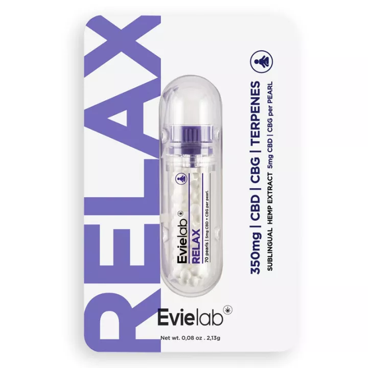 Evielab Relax CBD Isolate 70 Perle Canabinoidi