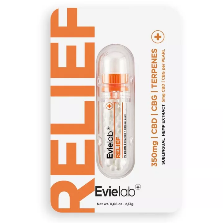 Evielab Relief CBD Isolate 70 Perle Canabinoidi